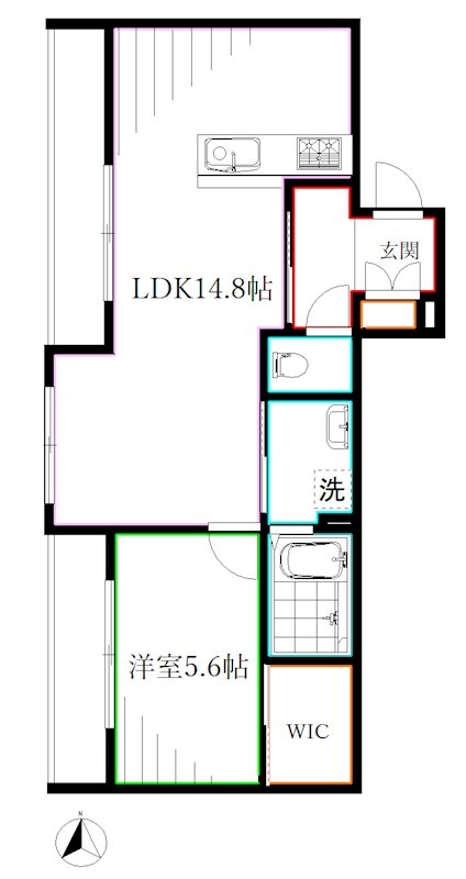 SOMEDAY吉祥寺 間取り