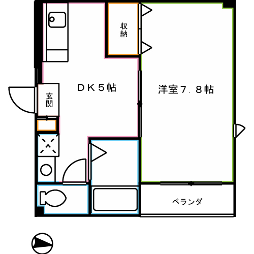ソルビオス武蔵野 間取り