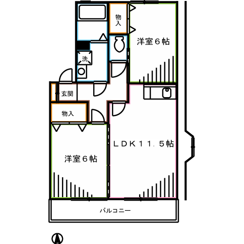 グランシャリオ 間取り