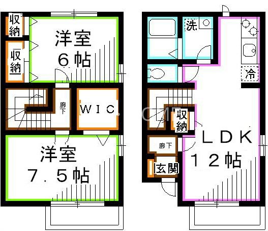 メゾンカンパーニュ 間取り