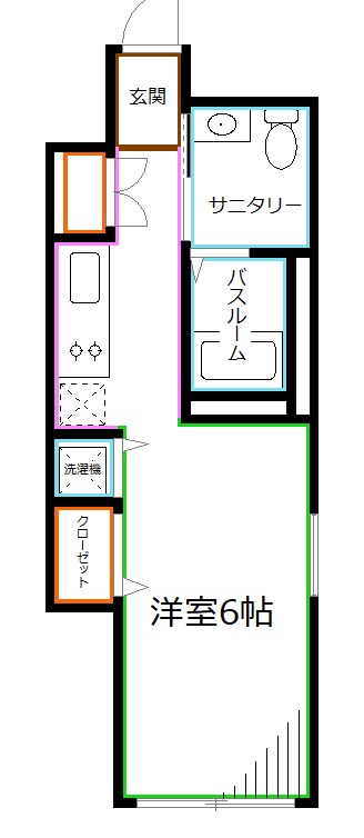 La Perla Ogikubo（ラ・ペルラ荻窪）    間取り