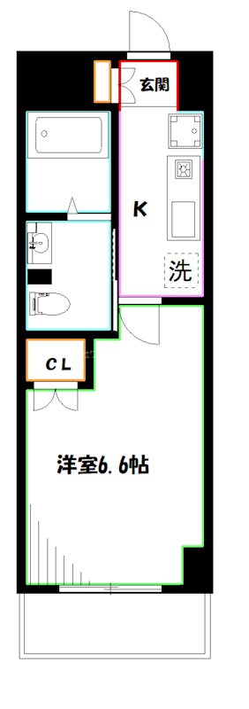 Daffitto三鷹 間取り