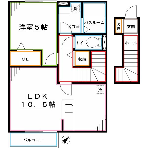 ウィット　オザキ 間取り