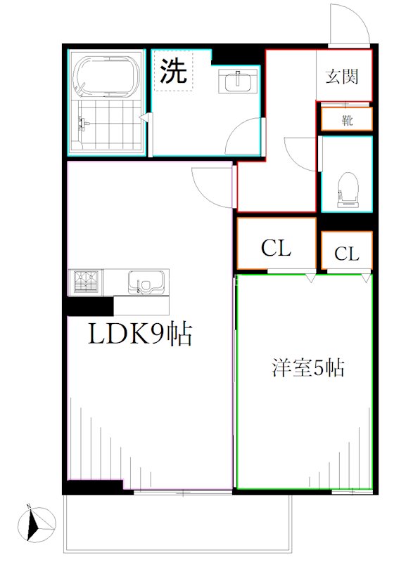 Ｄ-ＰＲＥＣＩＯＵＳ小金井本町 間取り