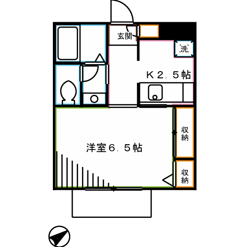 吉祥寺メゾン A 間取り