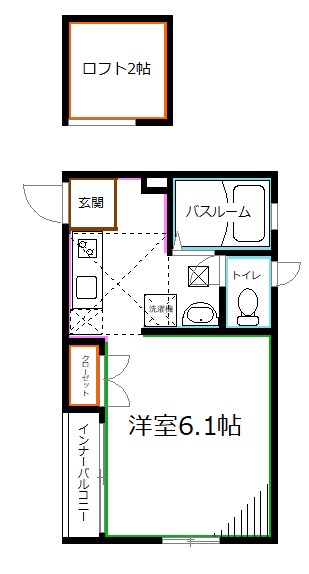 Le Cullinan(ル キュリナン)  間取り