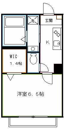ソレアード　ミタカ 間取り図