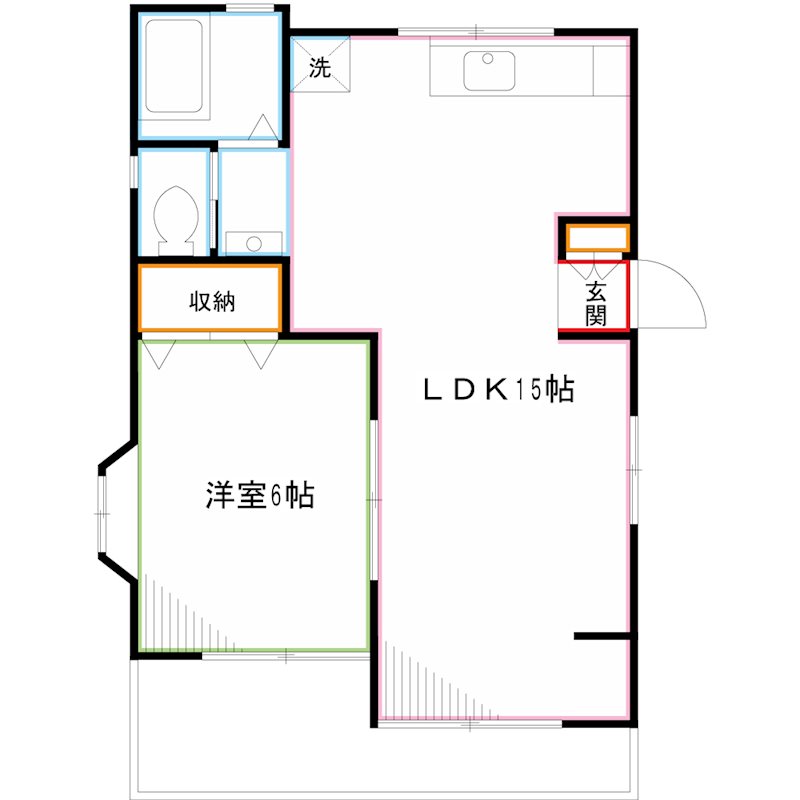 カーサＮＫ 間取り