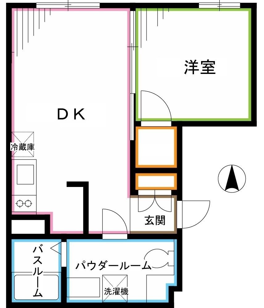 オーキッドレジデンス荻窪２丁目（旧ラ・ぺルラ荻窪２丁目） 間取り