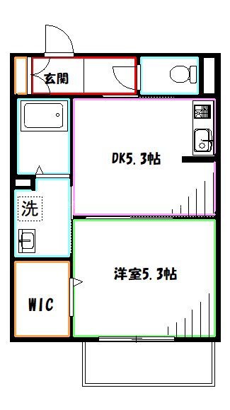 Ｃｈｉｃｈｉｒｉ 間取り