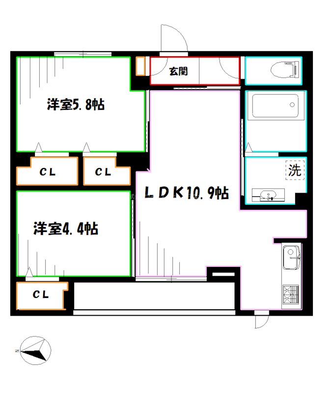 D-Style境 間取り