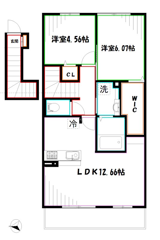 NKガーデン 間取り