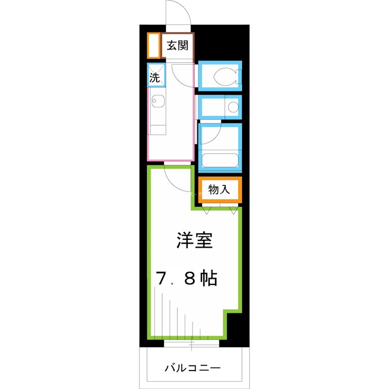 アッシュエム 間取り図