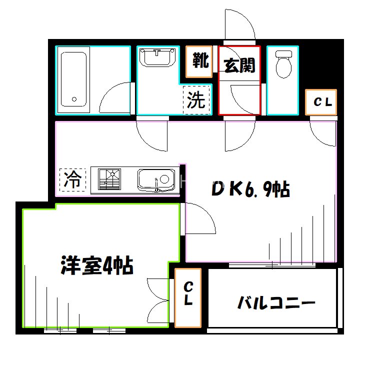 ビバリーホームズ吉祥寺 間取り