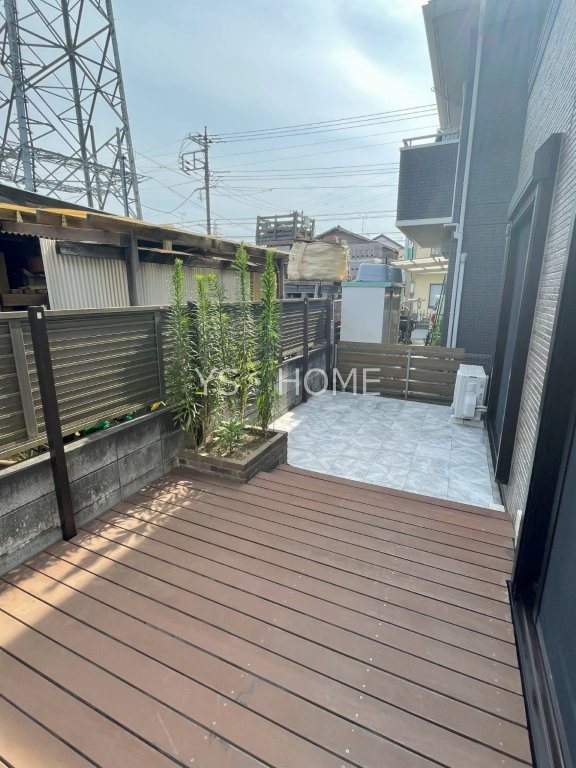 東町3-7戸建 ベランダ