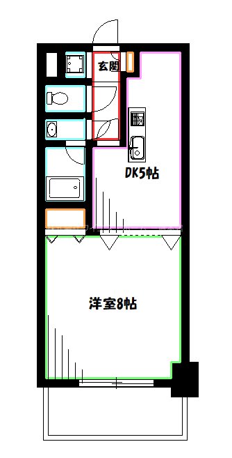 サンティール三鷹サウスウイング 間取り