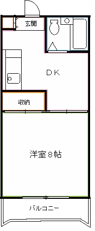ハウスマリモ 間取り