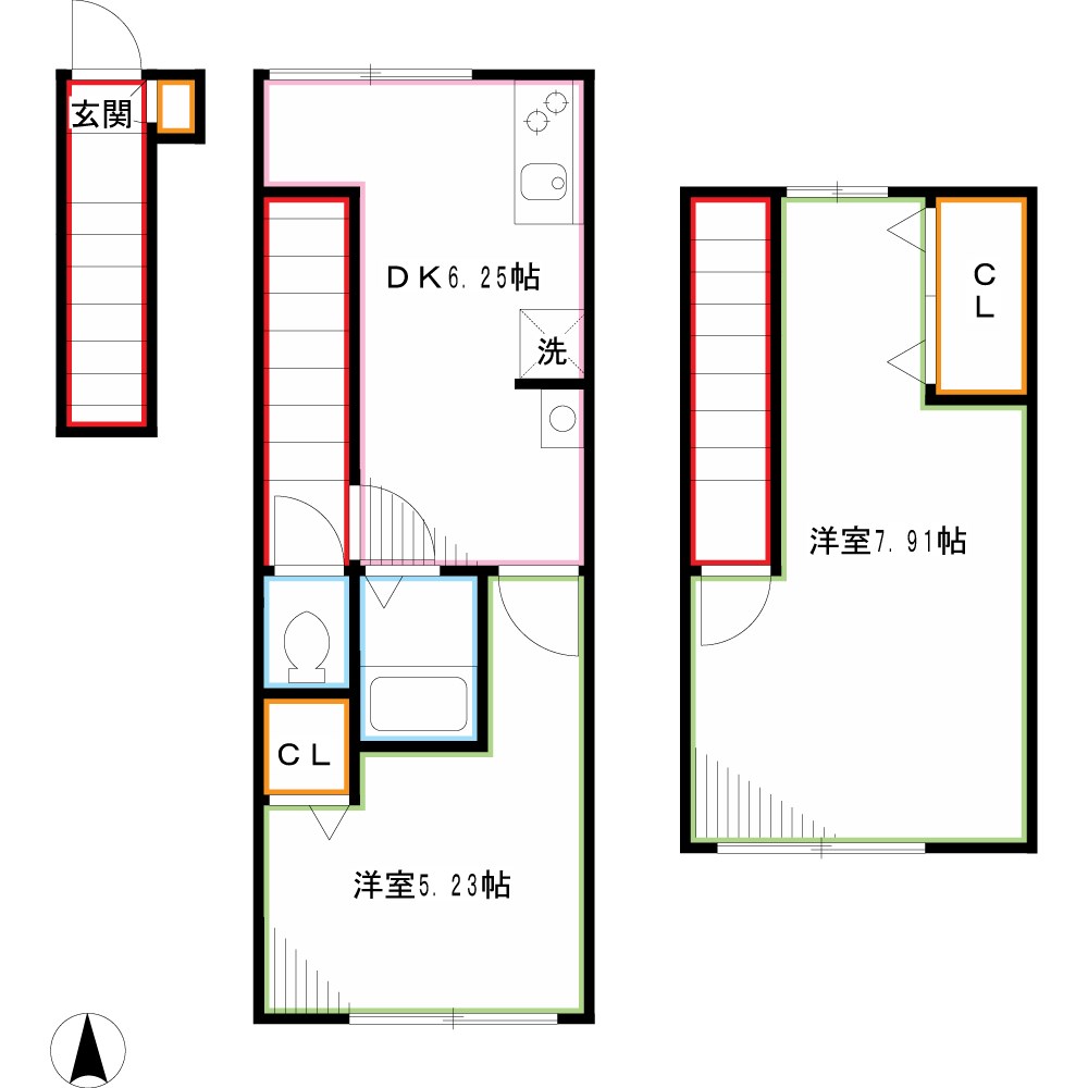 ソルナクレイシア三鷹 間取り