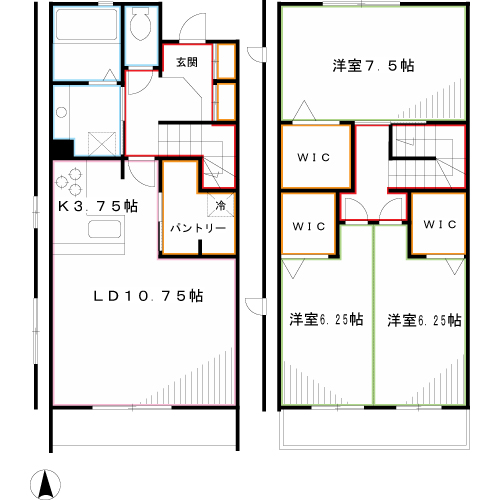 楓 間取り