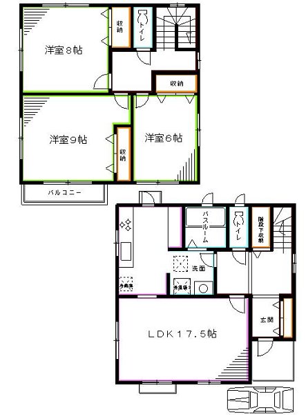 南荻窪４丁目戸建 間取り