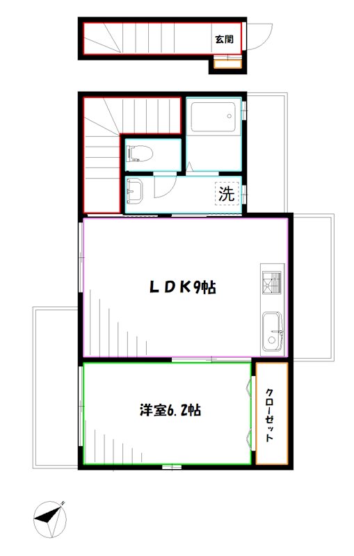 メゾン　タルカス 間取り