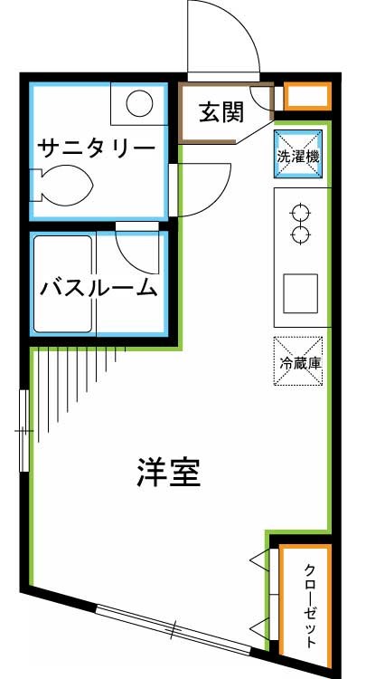 iON西荻窪（アイオンニシオギクボ) 間取り