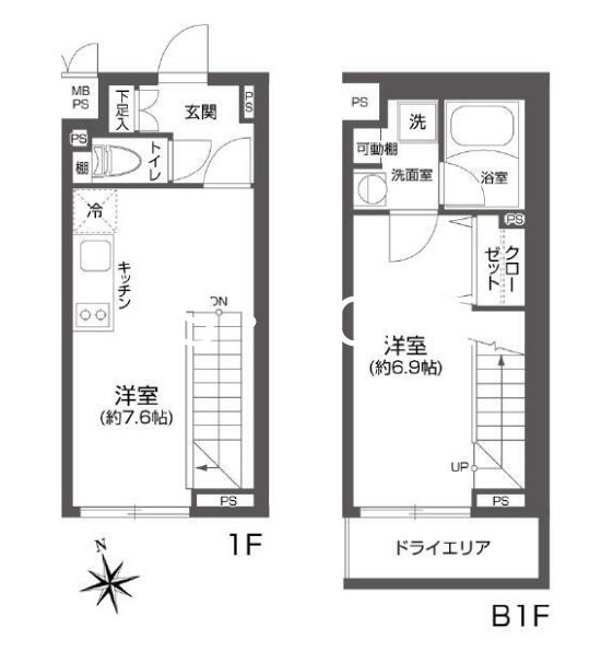 LEGALAND高円寺 間取り
