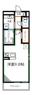 ラクサリー国分寺  間取り