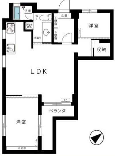 SEASON　COURT  間取り