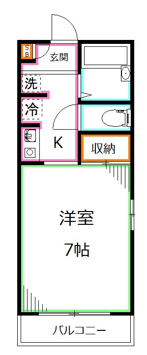 メゾンコンフォール 間取り