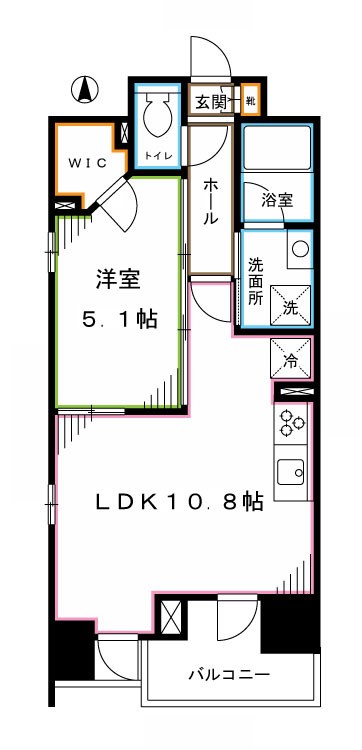 ZOOM中野坂上 間取り