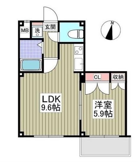 サフランハイツ吉沢 間取り
