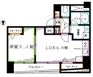 リヴシティ中野 間取り