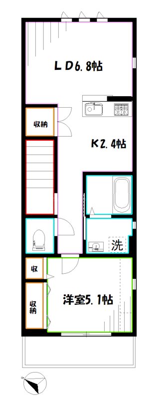 エメリービル 間取り