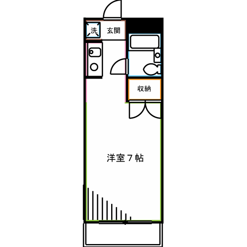 モンジュ榎本 間取り