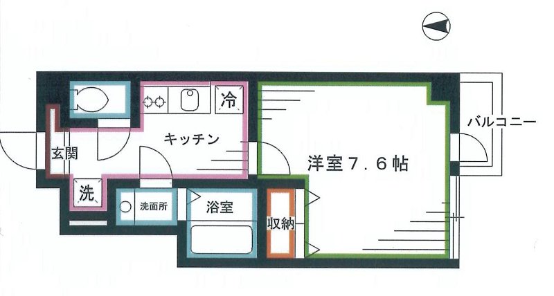 クアトロＮ  間取り