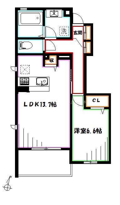 シルフィッドＳ 間取り