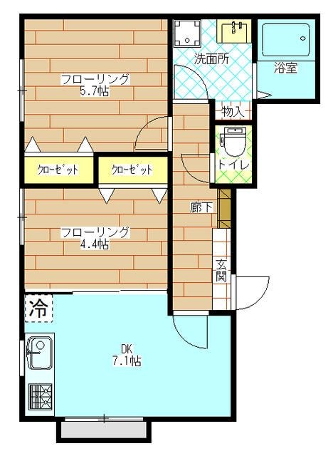 Casa E  間取り
