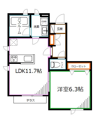 Ｓｏｌｅｉｌ ５９ 間取り