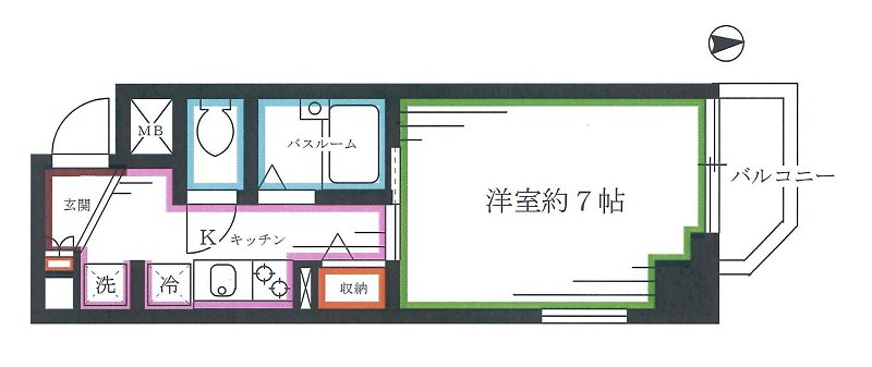HF東中野レジデンス 間取り図