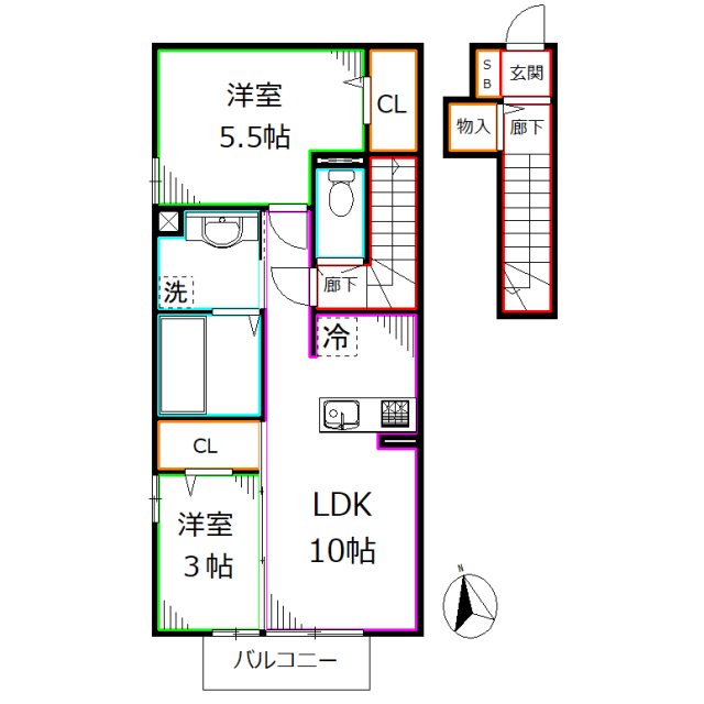 ビバーチェ美松 間取り