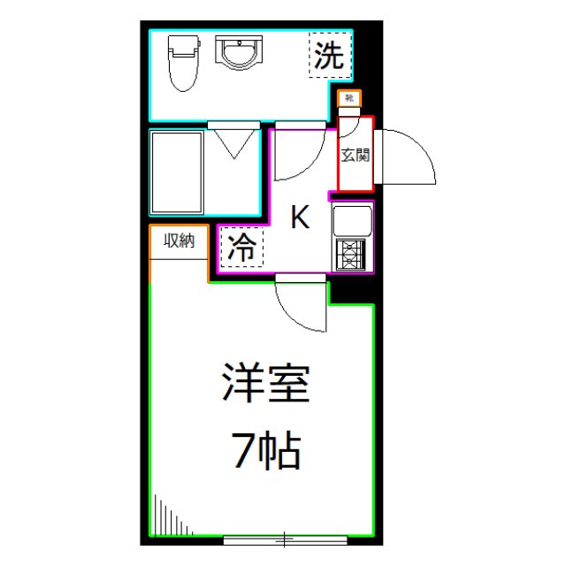 エイグラン一橋学園 間取り