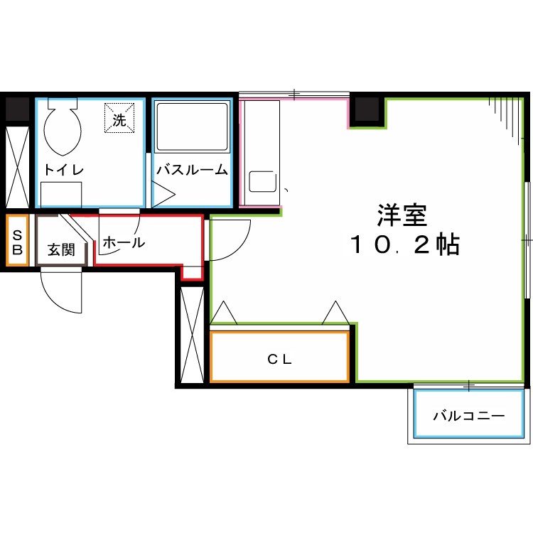 久米田ビル 間取り図