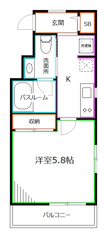 Gran Duo 阿佐ヶ谷 間取り