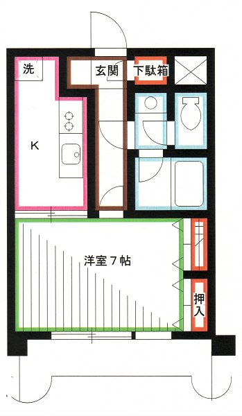 マンションカンギン 間取り