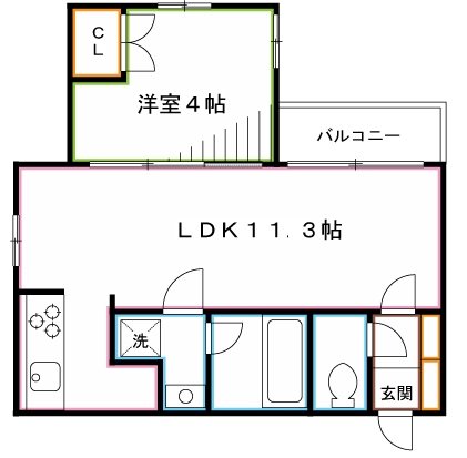 ビバリーホームズ吉祥寺   間取り