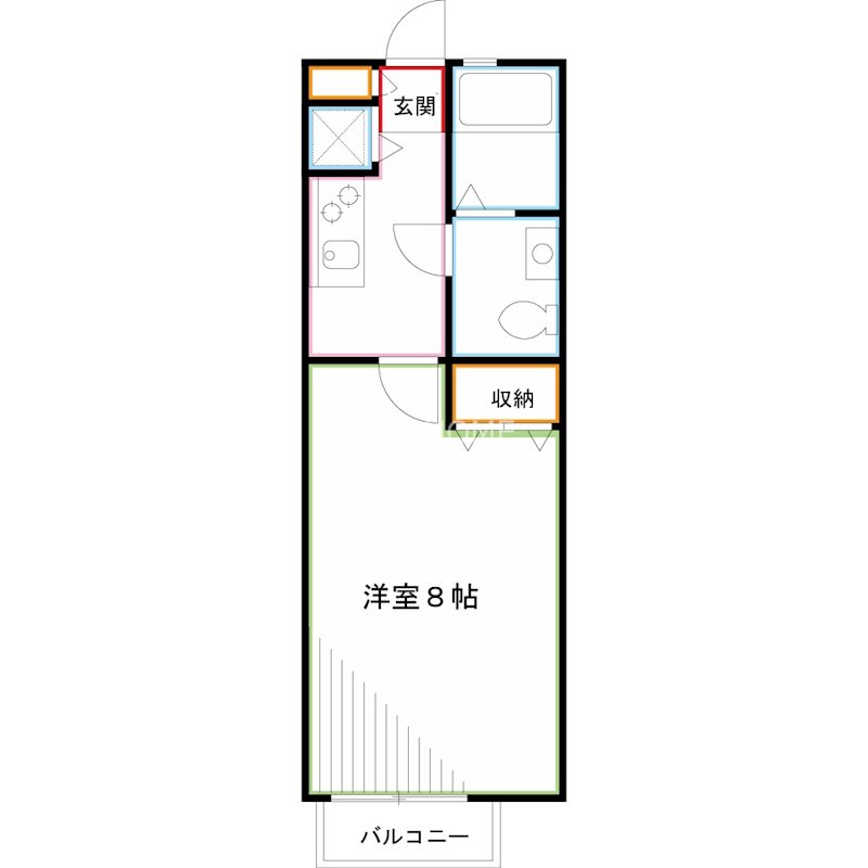 フラッツＥ 間取り図