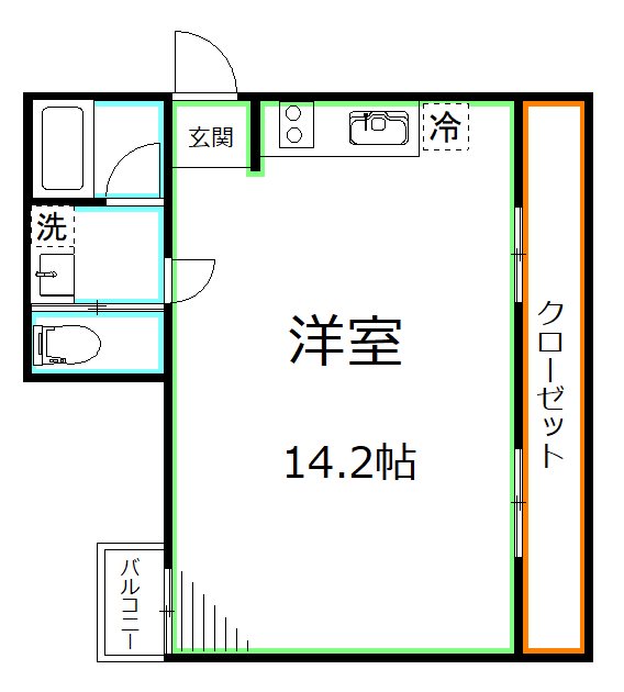 Leman.N（レマンエヌ） 間取り