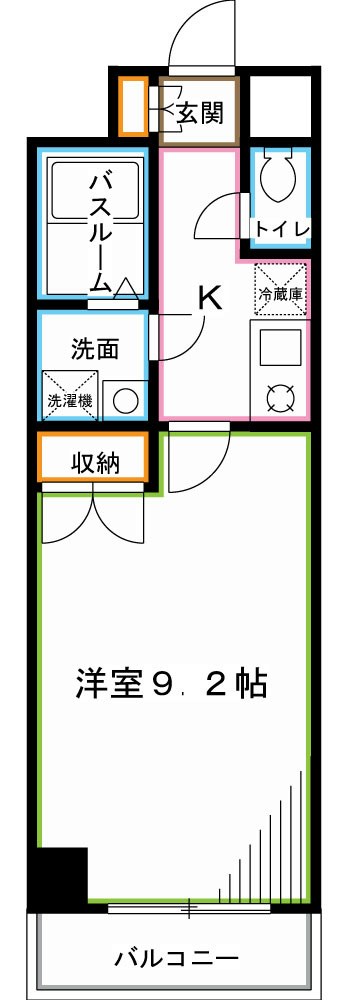 エクセリア荻窪 間取り