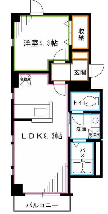 アスティオスⅡ 間取り